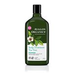 Avalon Organics Scalp Treatment Tea Tree Shampoo by Avalon for Unisex - 11 oz Shampoo