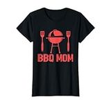 Womens BBQ Mom, Meatatarian, Pulled Pork Rub, Deer Meat for Dinner T-Shirt