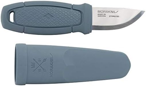 Morakniv Eldris Light Duty Stainless Steel Outdoor Knife with Sheath, 2.3 Inch