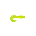 Yum Lures YG150 Grub Fishing Bait, Chartreuse, 1.5"