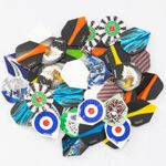 Harrows Dart Flights - Set of Assorted Extra Strong Dart Flights, Premium Flight Technology (25 Flights in Total)