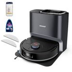 Bissell FlexClean Robot Vacuum & Mop with No Tangle Pet Brush Roll, LiDAR Navigation & Liftable Pad for Pet Hair Removal on Hard Floors & Rugs, HEPA Filtration and Self-Empty Base, 4270