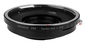 Fotodiox Pro Lens Mount Adapter Contax 645 (w/Iris) lens to Nikon DSLR Camera Adapter, for Nikon