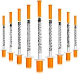 CAILOS 1ml 30 Gauge Syringes 1cc 5/16 Inch 8mm Lab Disposable Supplies for Refilling or Dispensing , Pack of 20