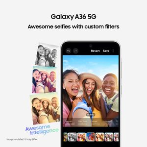 Samsung Galaxy A36 5G Smartphone, 8GB RAM 256GB Storage – Lime
