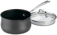 Cuisinart 6419-18P Contour Hard Anodized 2-Quart Pour Saucepan with Cover