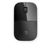 HP Z3700 G2 Wireless Mouse - Onyx Black, Sleek Portable Design fits Comfortably Anywhere, 2.4GHz Wireless Receiver, Blue Optical, for Wins PC, Laptop, Notebook, Mac, Chromebook (681R7AA#ABL)