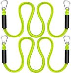 Botepon Boat Bungee Anchor Lines for Beach Anchor, Boat Beach Anchor Rope for Beach Boat, Pwc, Jet Ski Or Seadoo, Pwc Accessories, 7ft Stretch to 14ft, Pack of 2