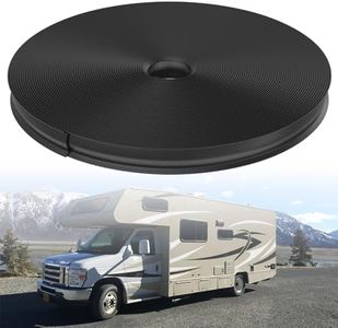BFXM RV Trim Molding Insert 0.875" Heavy-Duty Vinyl Insert, RV Weather Stripping Exterior for RVs, Campers and Travel Trailers Exterior (Black, 75 ft)