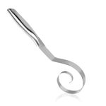 Dough Whisk, Seamless Dough Whisk Stainless Steel Flour Whisk Dutch Bread Dough Blender Hook Danish Sourdough Whisk Manual Mixer for Dough Bread Cake Making Baking Wisking Tool Supplies
