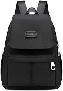 Estwell Mochila Mujer Pequeña Casual Bolso Mochila Impermeable Nailon Mochila Escuela Bolso de Hombro Ligero Bolso Bandolera Multifuncional Mochila con Bolsillos Múltiples