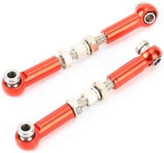 RCAWD Steering Links Linkage for 1/14 MJX 14210 14209 Steering Turnbuckles Tie Rod Upgrades Part
