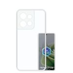 VIDO Transparent Back Case Cover for Motorola Edge 50 Neo 5G (Soft & Flexible & Camera Protection Back Case)