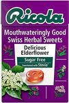 Ricola Elderflower Sugar Free Swiss Herb Drops 45 g (Pack of 10)