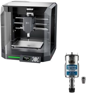 Genmitsu Cubiko CNC Router Machine with Enclosure + GS-775M 20000RPM 775 CNC Spindle Motor with 5mm ER11 Collet Set