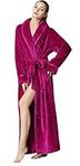 Dressing Gown Winter Long Luxury Fl