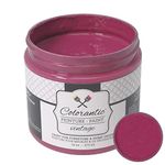 Colorantic | GLASS OF WINE Chalk Paint Based for Furniture DIY - Multi-Surface All-in-One Craft Paint| RED PURPLE BURGUNDY Home Decor Painting (16 oz, Glass of Wine)