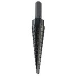 LENOX Step Drill Bit, 1/8 to 1/2 Inch (30881VB1)