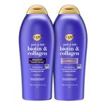 OGX Thick & Full + Biotin & Collagen Shampoo & conditioner, 25.4 Ounce (Set Of 2)