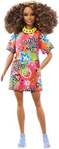 Barbie Fashionistas Puppe - Good Vibes T-Shirt Dress