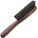 Home-it Hat Brush - Dust Brush - Horse Hair Bristles lint Brush for Clothes, Suits, Cashmere, Wool, Velvet, Good Grip, Walnut Hardwood Handle