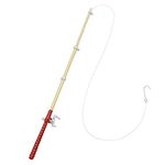 Odoria 1/12 Scale Dolls House Miniature Fishing Rod and Reel Dollhouse Accessories