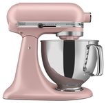 KitchenAid Artisan Series 5-Quart Tilt-Head Stand Mixer, Matte Dried Rose, KSM150PSDR