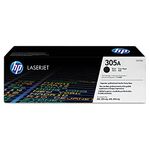 HP CE410A 305A Original LaserJet Toner Cartridge, Black, Single Pack