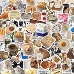 100 Pcs Cute Aesthetics Stickers Ca