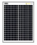 Saurally Solar 30W 12V Solar Panel