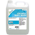 2Work Coconut Body Wash Mild Formula 5 Litre Bulk Bottle 2W01072