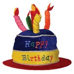 Beistle 60717 Plush Birthday Cake Hat