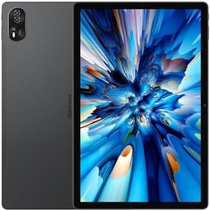 Blackview Mega 8 Android 15 AI Tablet, 13 Inch FHD+ Display, 36GB + 512GB (2TB External), 11000mAh Battery, 3 AI Models, Dual SIM 4G LTE + WiFi, 50MP + 13MP Camera, Quad Box Speaker, 1080P Widevine L1