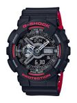 Casio G-Shock GA-110HR-1C, Black/Red, Modern