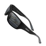 PUKCLAR Polarized Sports Sunglasses for Men Women Running Cycling Fishing Driving Golf Tr 90 Frame