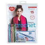 Red Heart, How to Crochet Kit, My Crochet Teacher, Learn to Set