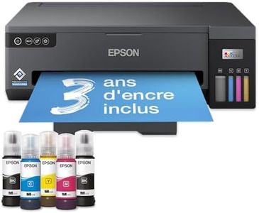 Epson EcoTank ET-14100 Imprimante Photo A3+ 4 Couleurs, WiFi, Mobile Printing, Réservoir d'encre Rechargeable, Kit d'encre d'origine + Bouteille Noire supplémentaire