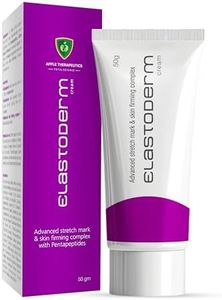 APPLE THERAPEUTICS Elastoderm Stretch Marks Cream To Reduce Stretch Marks | India's Leading Prescription Brand Safe For Pregnancy Stretch Marks & Scars For All Skin Types | Peptides & Vitamins | 50Gm