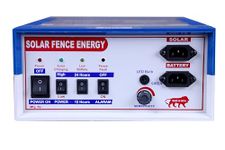 GARUDA G Solar Fence Energizer Zatka machine for Agricultural Farms, 35 Acre Area Covered, PWM Solar Charge Controller