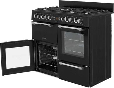 Leisure Cookmaster Gas Range – Black Freestanding Cooker