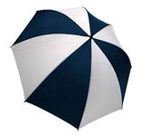 Proactive 62-Inch Ultra-Lite Golf Umbrella, Navy/White