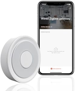 Wired Zigbee 3.0 Gateway Hub, Tuya/Smart Life App Control Centre, GreenVation Remote Controller Smart Device