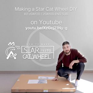 STAR CATWHEEL XL Cat Treadmill – Exercise Wheel for Large Cats