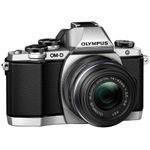 Olympus OM-D E-M10 Compact System Camera with 14-42mm 2RK Lens, Silver