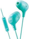 JVC HAFX38MG Marshmallow Earphones With Microphone & In-line Remote (Green)