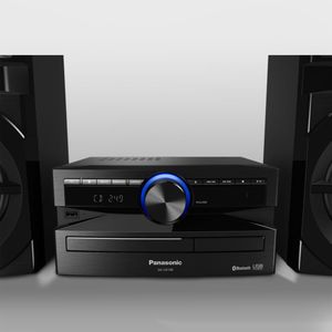 Panasonic Mini Hi-Fi System – SC-UX100E-K, Powerful Audio