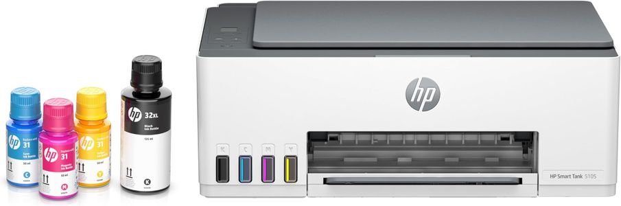 HP Smart Tank 5105 All-in-One Wireless Printer – High Capacity Ink