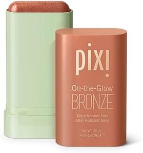 Pixi On-the-Glow Bronze - RichGlow, Hydrating Tinted Moisture Bronzer Stick with Ginseng, Aloe Vera & Fruit Extracts, For Cheeks & Lips, 19g / 0.6oz, Paraben-Free