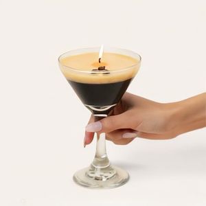 Espresso Martini Candle Coffee Scented Candle Unique Gifts for Women Girl Friend Soy Wax Candles for Home Birthday Christmas Housewarming
