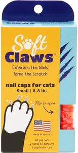 Soft Claws Feline Cat Nail Caps Take-Home Kit, Small, Pink